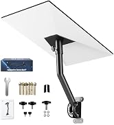 Starlink Mount Gen 3, Adjustable Wall & Roof Mounting Kit for Starlink 4/4X/V3 Standard Dish, Inc...