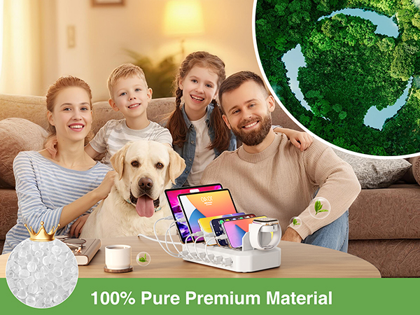 fast charging station for multiple device