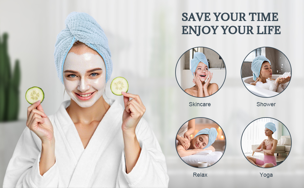 microfiber hair towel