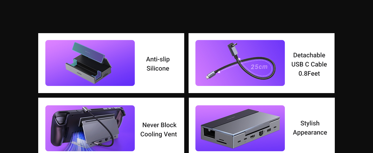 ugreen steam deck dock