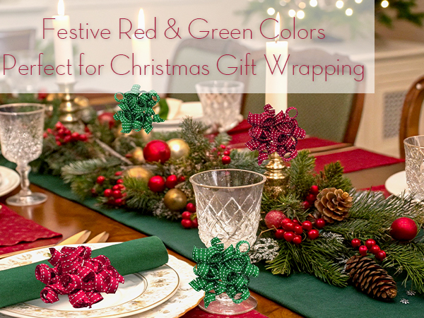 christmas bows for gift wrapping curly bows
