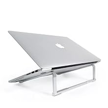 Aluminium laptop stand