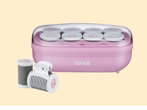 Hair rollers with case
