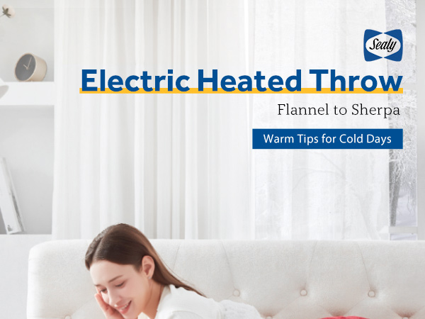 Heated Blanket throw