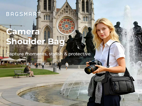 BAGSMART camera sling bag
