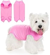 Coppthinktu Dog Surgery Recovery Suit for Dogs After Surgery Female, Dog Onesie Suitical Neuter P...