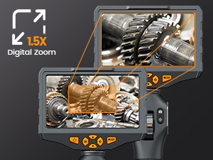 Flexible Automotive Mechanics Gadgets Fiber Optic Scope Cam