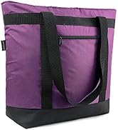 BeeGreen Light Purple Insulated Cooler Bag with Handles Oversized Sturdy Leakproof Freezer Shoppi...