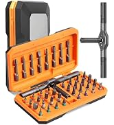 42 in 1 Magnetic Screwdriver Set, Ratchet Screwdriver Set, DIY Multi Bit Magnetic Drive Set with ...