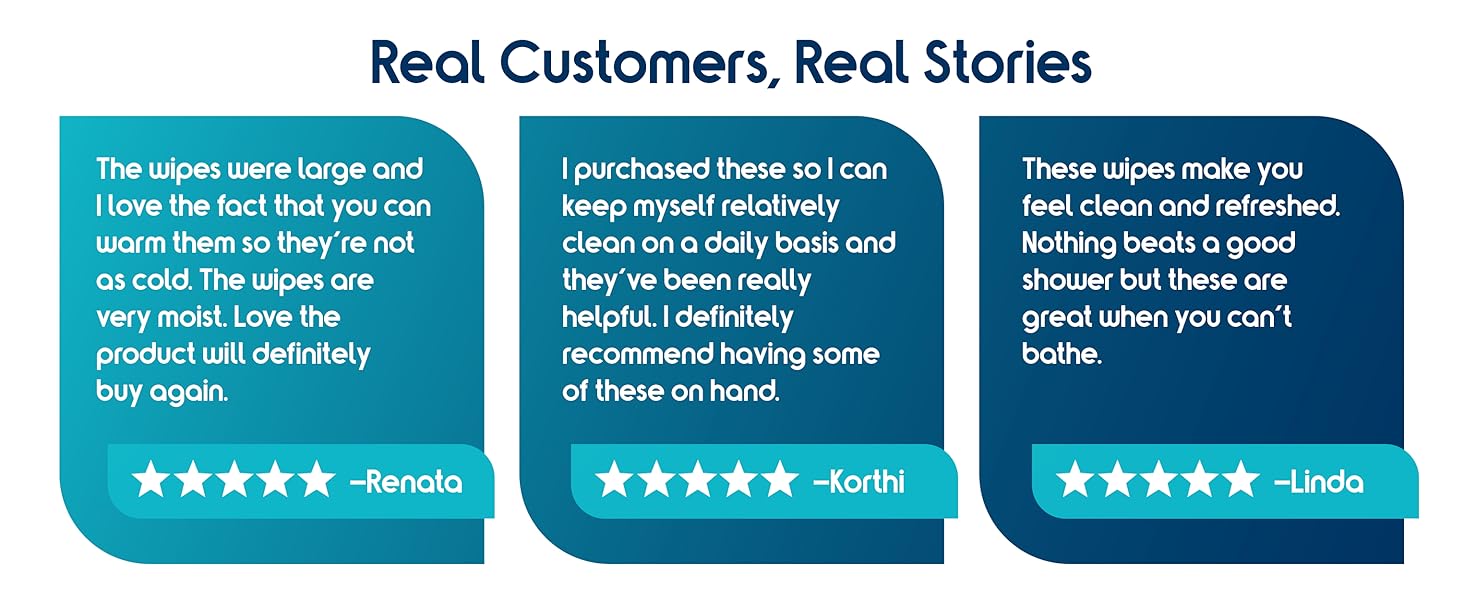 Customers love our wipes