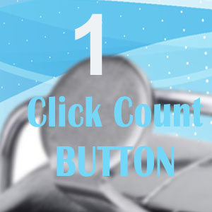Metal Tally Counter Clicker Counter Handheld Pitch Counter number click counter golf Knitting