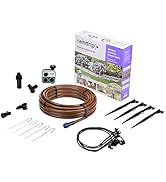 Raindrip SDGCBHP Automatic Drip Irrigation Watering Kit with Timer for Ground Cover & Flower Beds...