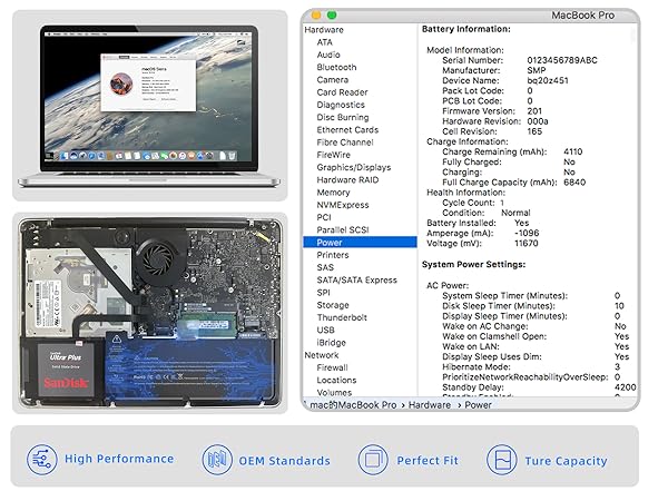 2012 macbook pro battery