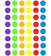 Tagaroom Sticker Dot Labels Color Coded (1/2 Inch Dot)