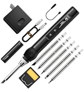 FNIRSI Soldering Iron Kit, DC/PD(96W/65W) Mini Digital Soldering Iron, 180-780? Fast Heating, 6 S...
