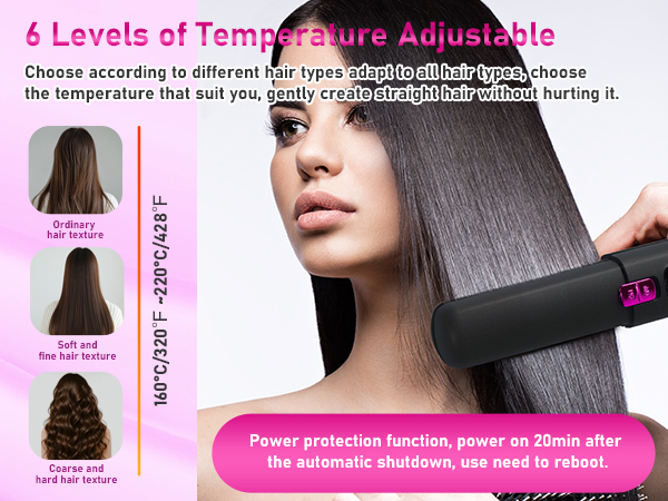 Cordless Hair Straightener