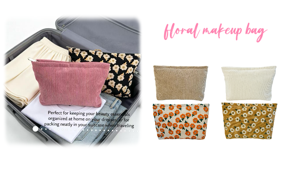 Various Makeup Bag Fashion Pattern To Meet Your Different Needs!