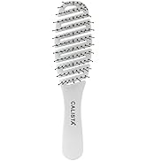 Calista Smoothie Brush, Wet or Dry Hair Flex Brush for Detangling, For All Hair Types, White