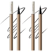 MAANGE Liquid Eyeliner with Fine Brush Tip | Waterproof, Stay All Day Makeup, Smudge Resistant