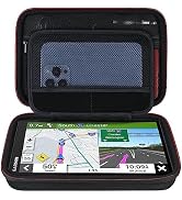 Elonbo Hard GPS Travel Case for 6-7 Inch Garmin DriveSmart 76/65/61, DriveCam 76, Garmin RV 780/d...