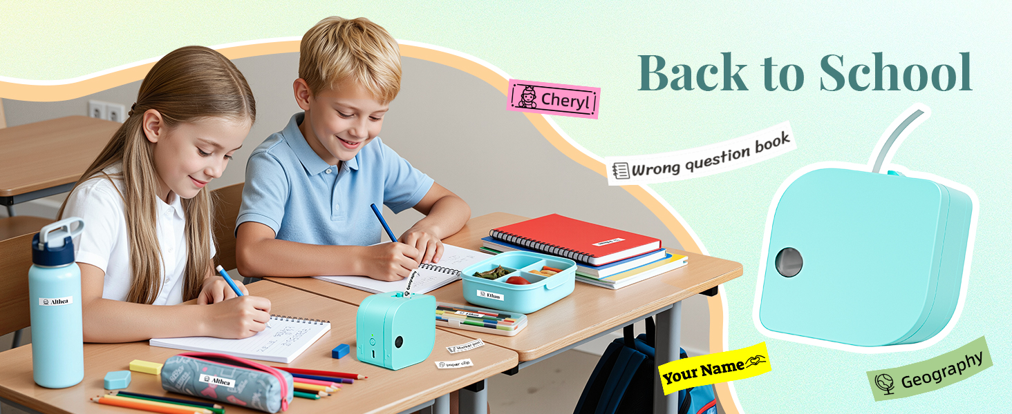 labels for kids stuff daycare