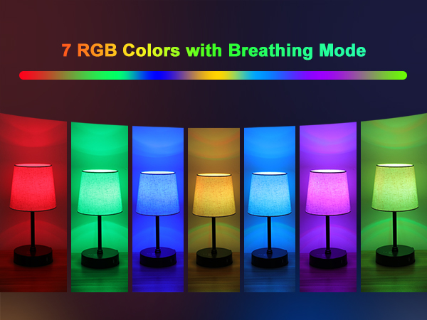 rgb table lamp