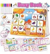 Walenced Busy Book for Toddlers, Toddler Activities for Ages 3 4 5 Years Old, 3 4 5 Year Old Busy...