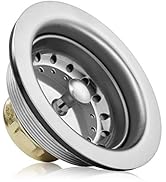 GRIDMANN 3.5 in. Commercial Kitchen Sink Basket Drain Strainer