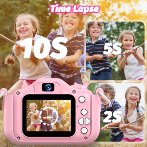 pink digital camera