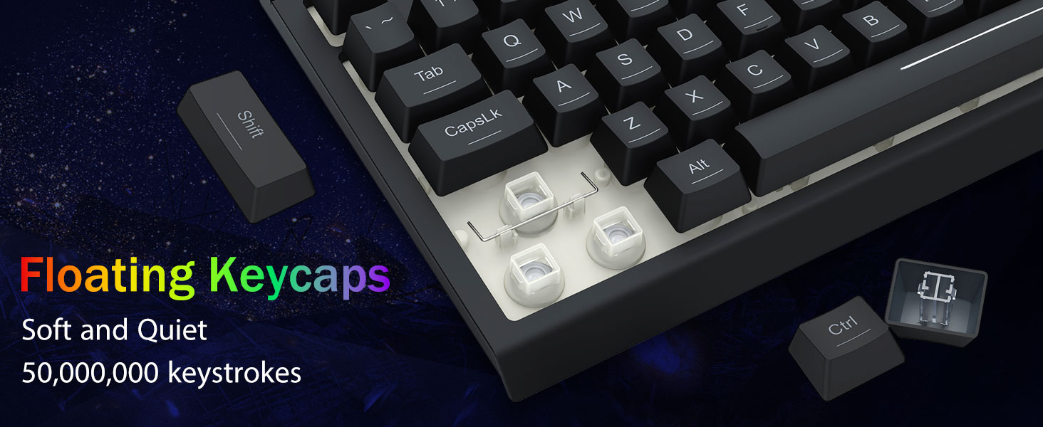 floating keys