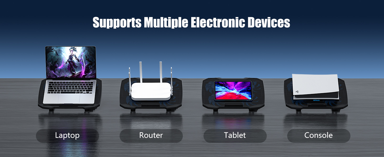 Laptop Cooling Pad F2PLUS-15