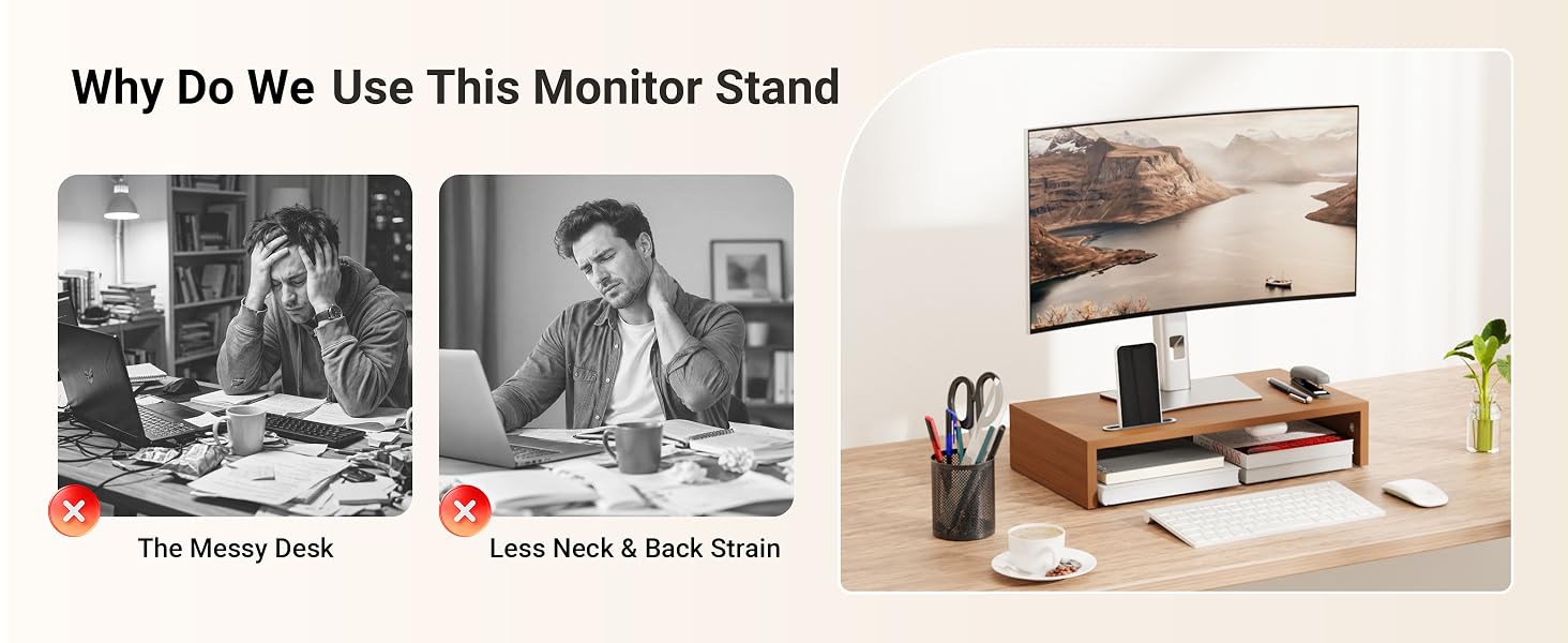 Monitor Stand Riser