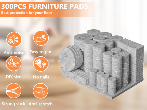self adhesive felt furniture pads for hardwood floors protectors
