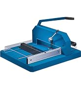 Dahle 846 Professional Stack Cutter, 500 Sheet Capacity, 16-7/8" Cut Length, German Engineered, w...