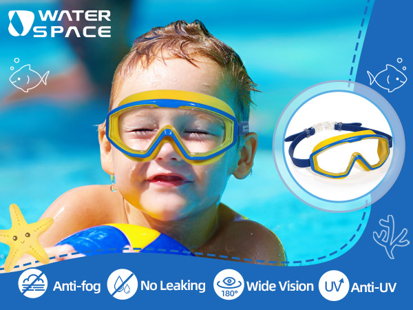 swim goggles for boys 3-15