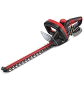 Hedge Trimmer for Milwaukee 18V Battery, Cordless Hedge Trimmer with 22'' Dual-Action Blade and S...