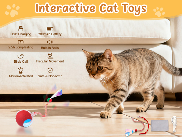 speedy tail 2.0 cat toy