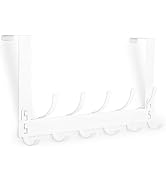 Over The Door Hooks, Behind The Door Hanger Hooks, Over The Door Towel Racks for Bathroom with 11...