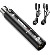 Microphone Preamp with 28dB Gain for Mic Booster Preamplifier for Dynamic and Passive Ribbon Micr...