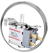 Mini Fridge Thermostat, 3 Pin WDF-16 Universal Freezer Refrigerator Thermostat Controller Compati...
