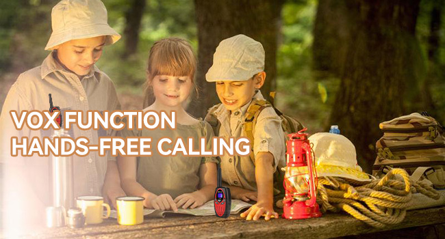 VOX walkie talkies battery powered kids walkie talkies for camping toys for boys age 8-12