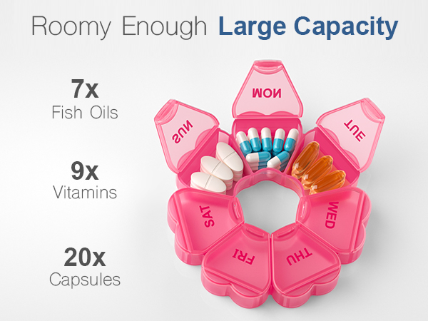 Large Weekly Pill Organizer