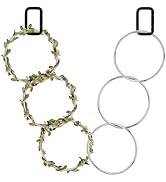 Catcan Snake Enrichment Rings for Ball Python, Snake Climbing Accessories Include Climbing Hoop C...