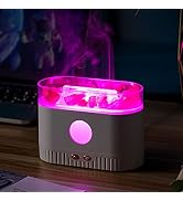 YALEDI Aromatherapy Essential Oil Diffuser, 3-in-1 Himalayan Salt Lamp Diffuser with 7 Color Ligh...