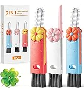 3 in 1 Cup Lid Cleaning Brush, Cup Lid Brush, Upgraded 3PCS Multifunctional Water Bottle Cleaning...