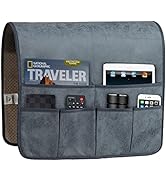HAOMAIJIA Anti-Slip Sofa Armrest Organizer Arm Chair Bedside Caddy Storage Organizer For Recliner...