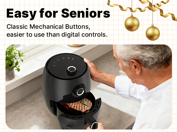 small air fryer small airfryer mini air fryer oven compact air fryer 2 people air fryer basket black