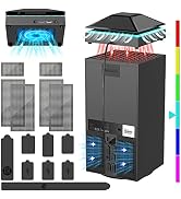 Upgraded RGB Cooling Fan for Xbox Series X with Dust Cover Accessories, YUANHOT 3 Gears Adjustabl...