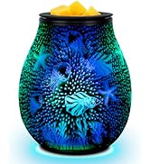 EQUSUPRO Wax Melt Warmer Wax Melter Wax Burner for Scented Wax Melts Electric Fragrance Warmer fo...