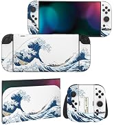 PlayVital for Nintendo Switch 2 Skin Full Set (2-Pack) - Protective Vinyl Decal Stickers for Swit...